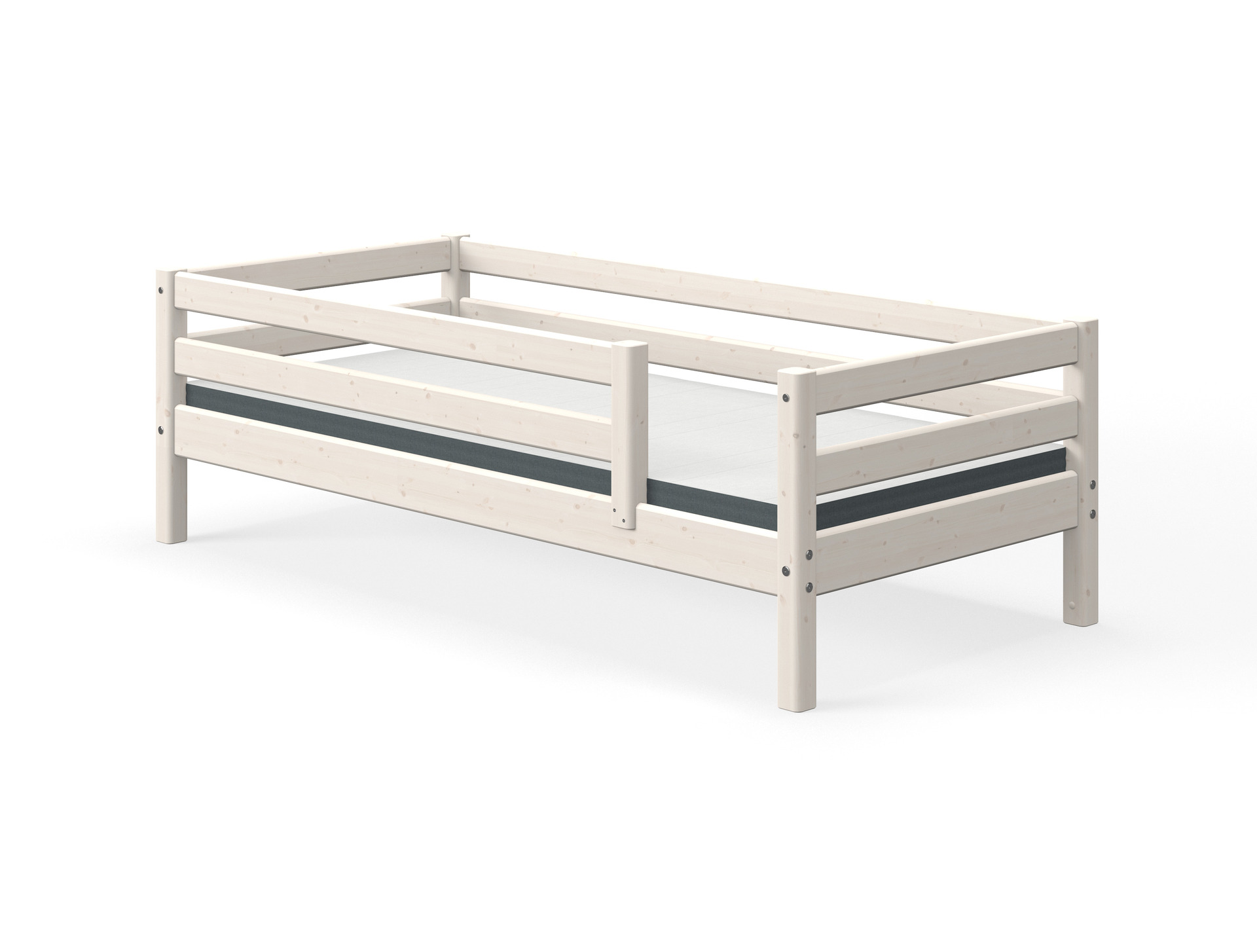 SINGLE BED CLASSIC WHITE WASHED (90X200)